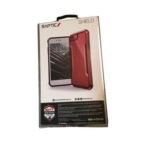 Raptic Shield Case Compatible with iPhone 8 Plus, 7 Plus, 6 Plus, Shock Absorbin
